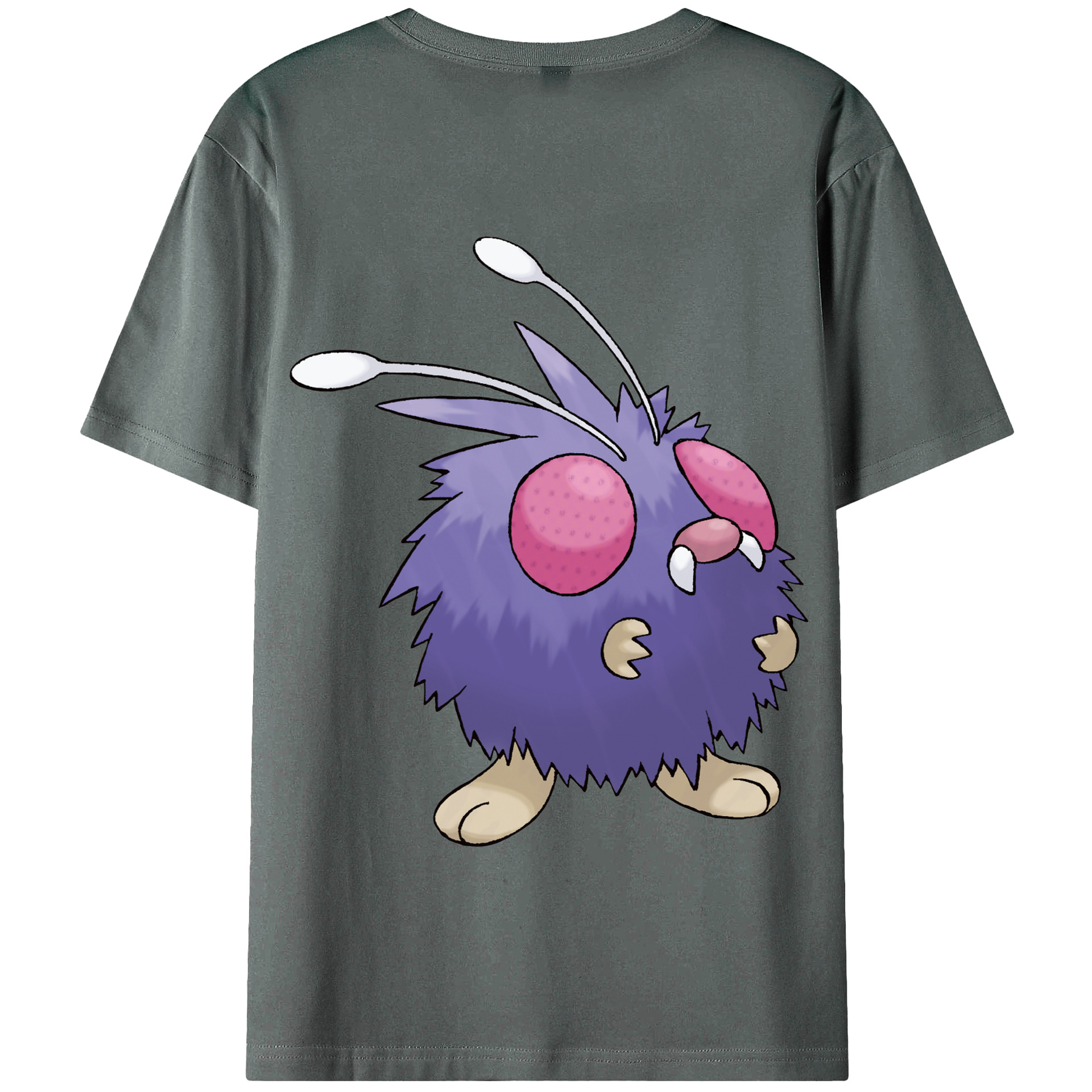 （画像用） ポケットモンスター Pokémon 綿100％半袖Tシャツ（背面プリント）